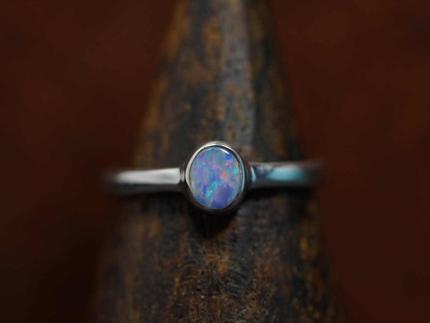 Australian Opal Ring Size 5