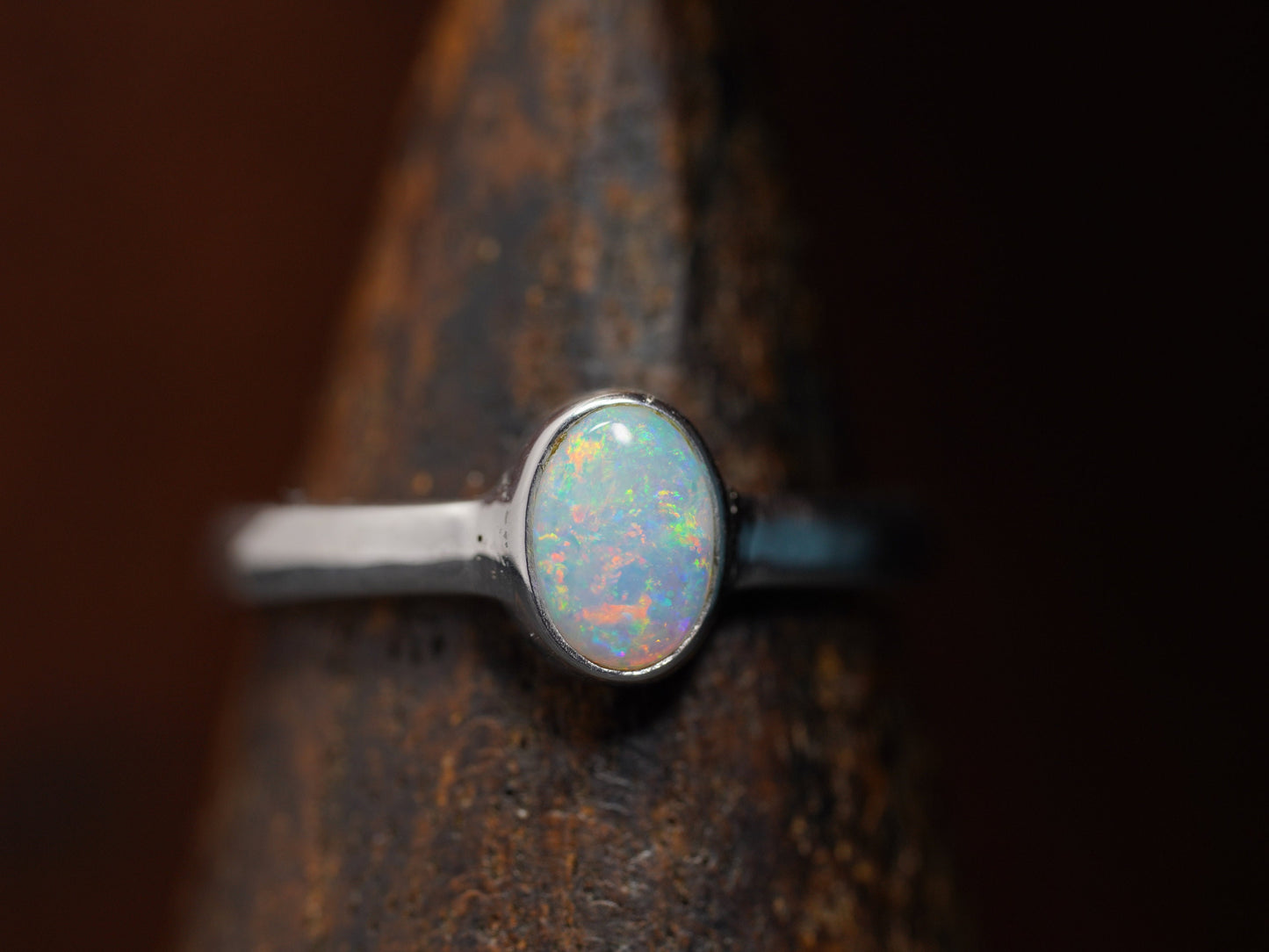 Australian Opal Ring Size 7