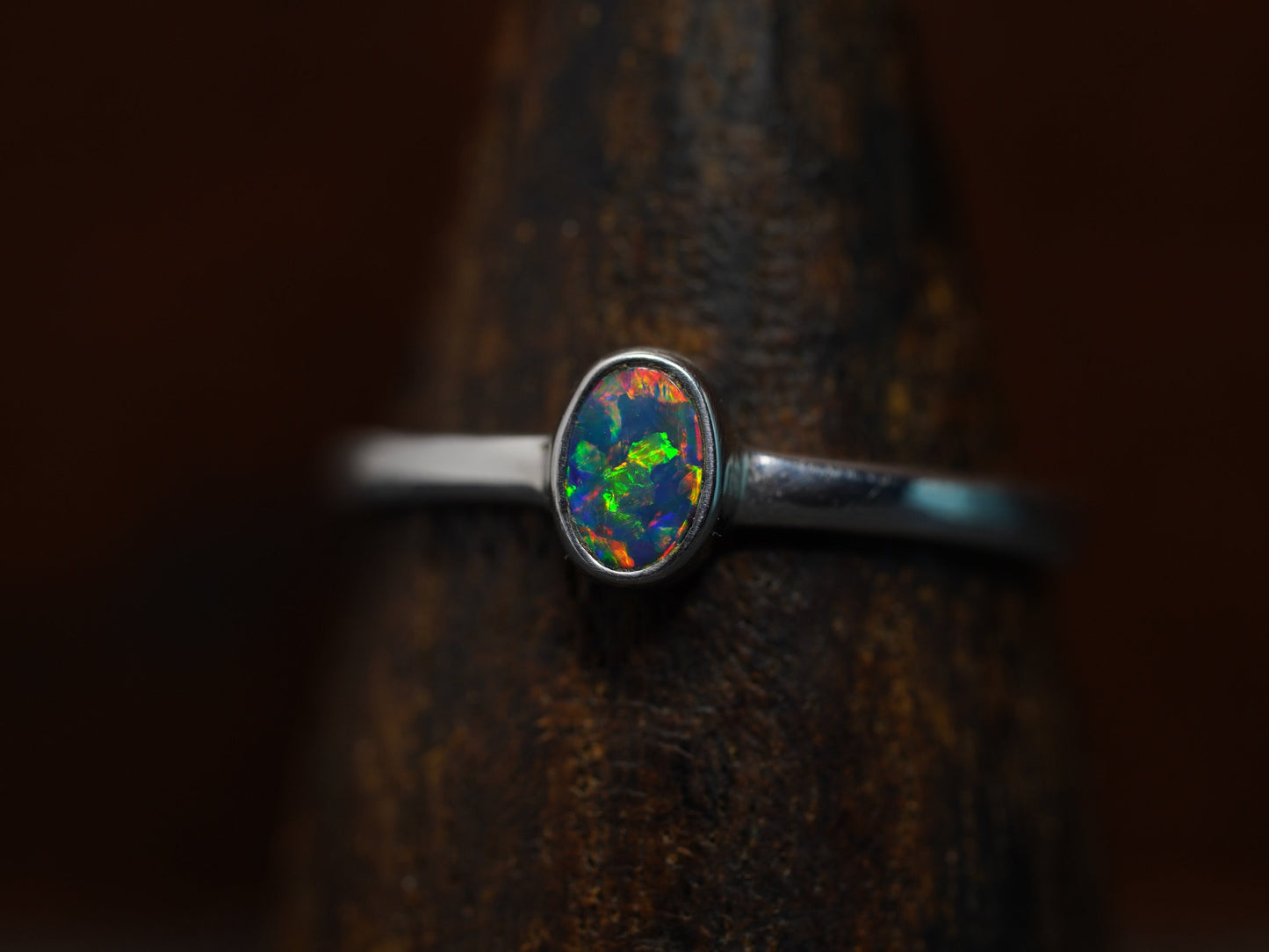 Australian Opal Ring Size 10