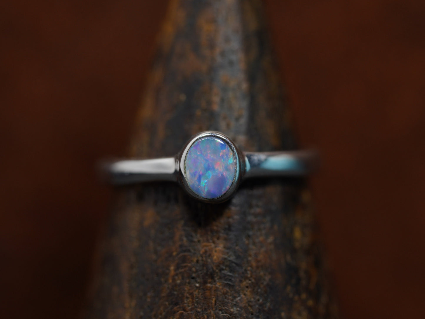Australian Opal Ring Size 5