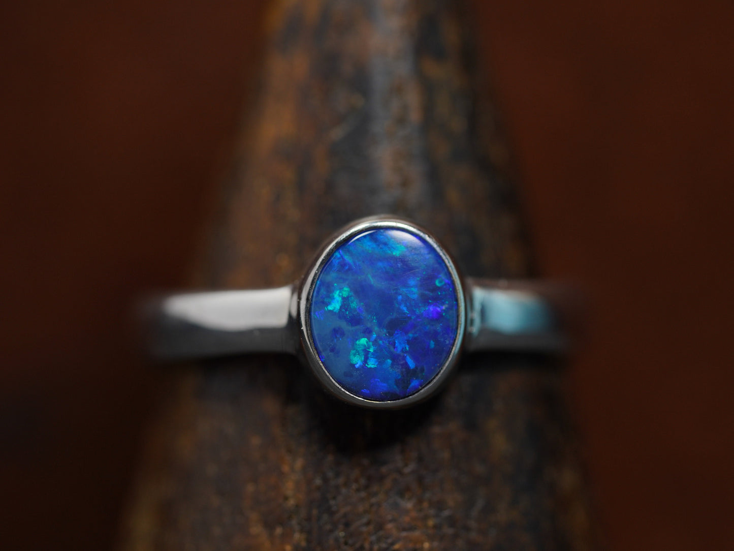 Australian Opal Ring Size 9