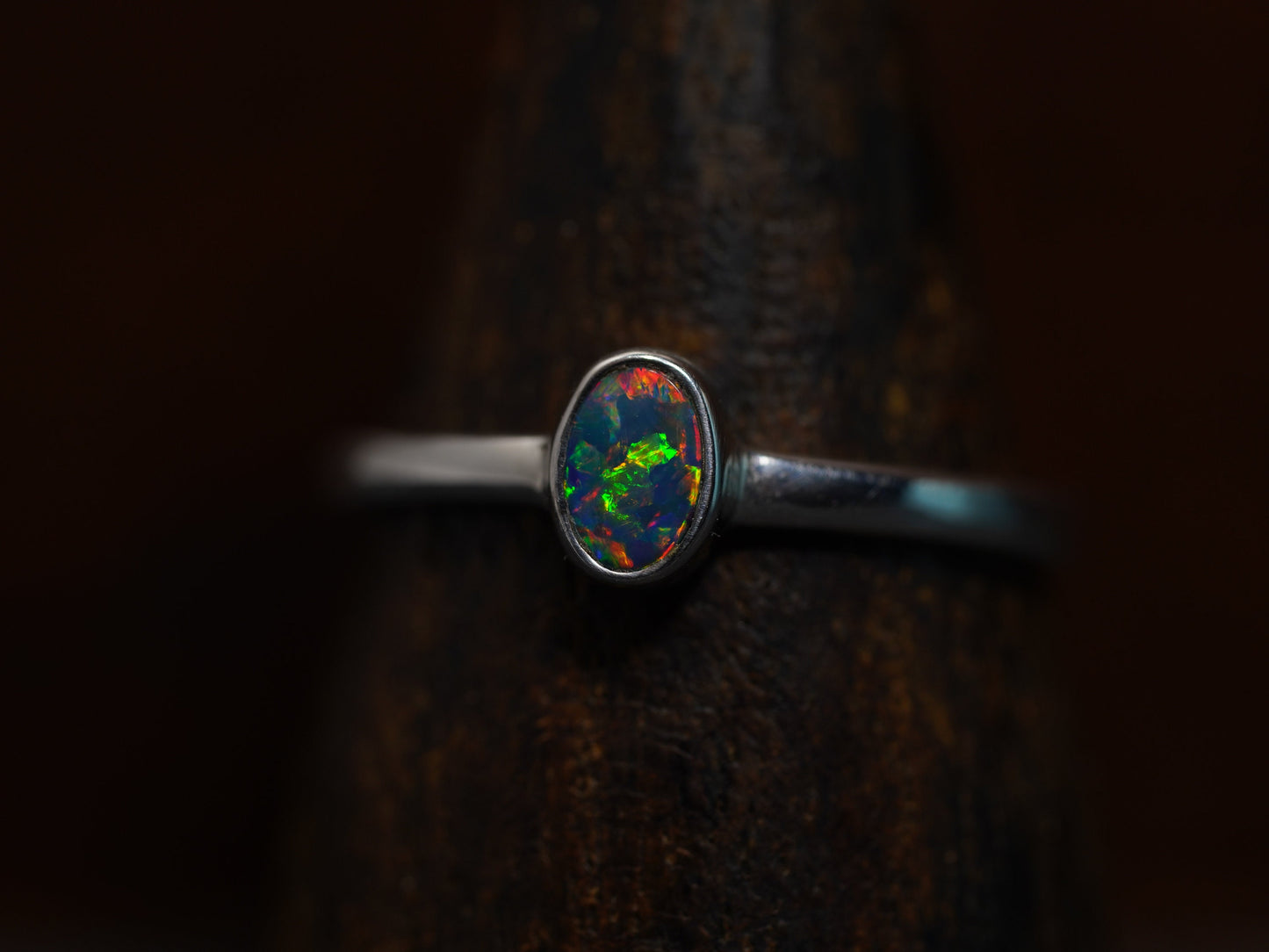 Australian Opal Ring Size 10