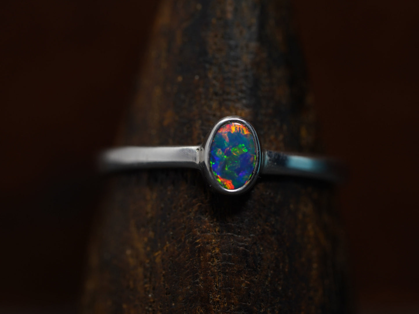 Australian Opal Ring Size 10