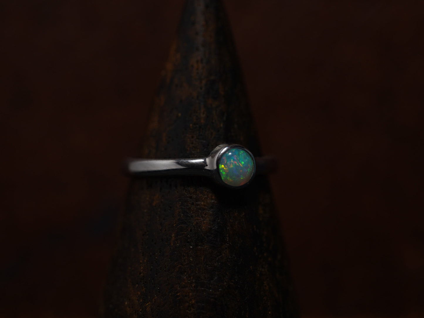 Australian Opal Ring Size 5
