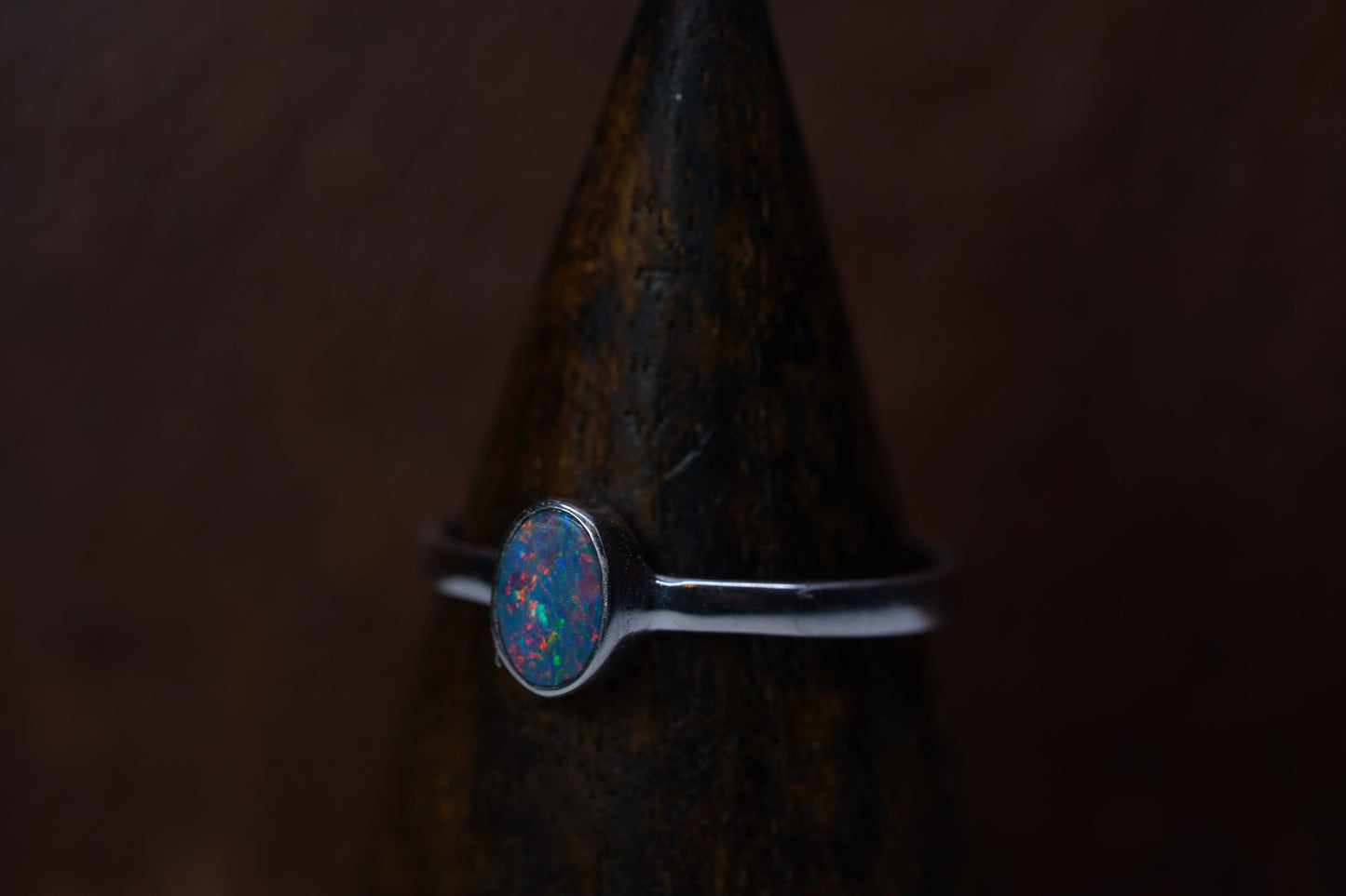 Australian Opal Ring Size 6