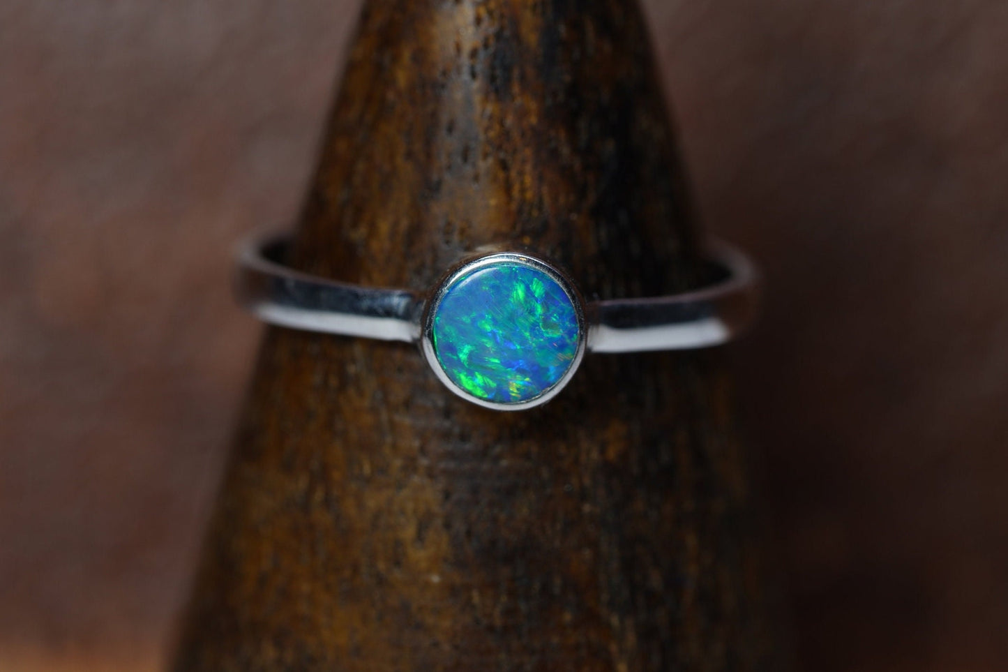 Australian Opal Ring Size 6