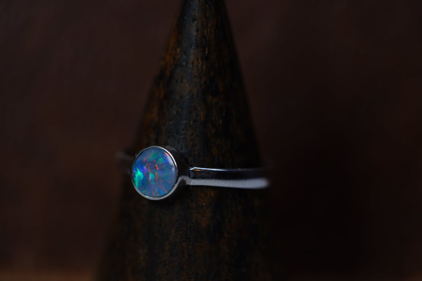 Australian Opal Ring Size 7