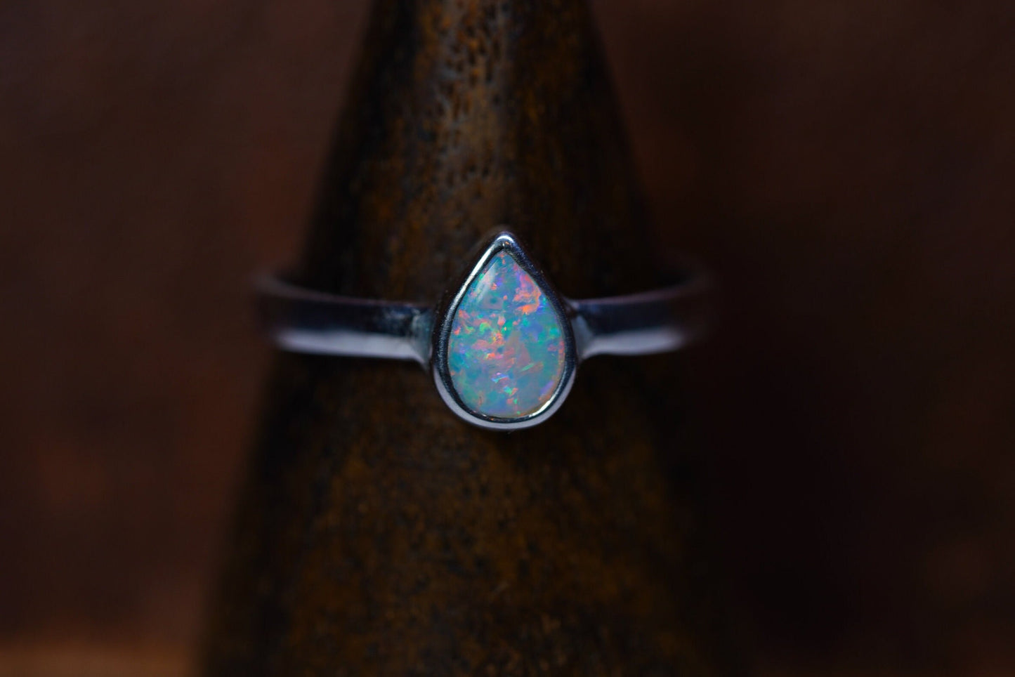 Australian Opal Ring Size 7