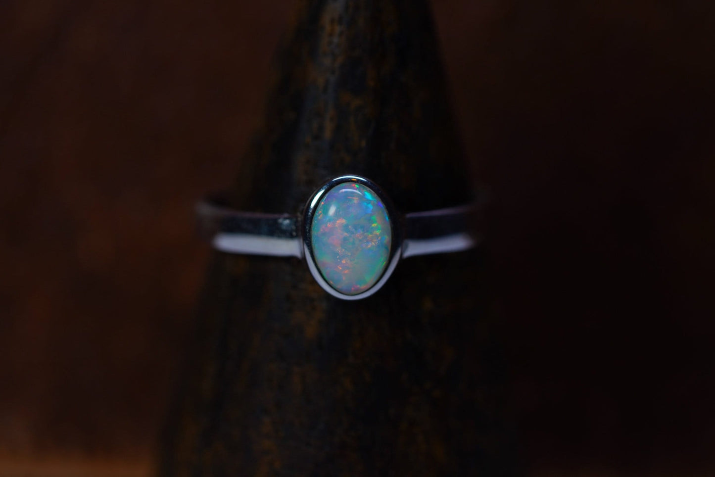 Australian Opal Ring Size 7