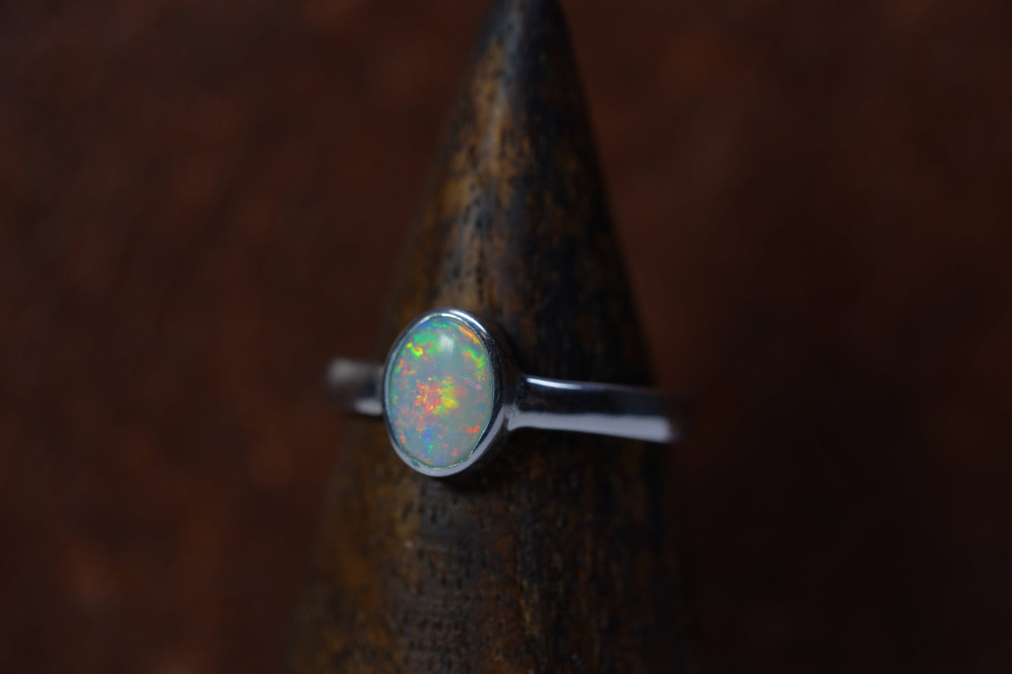 Australian Opal Ring Size 8