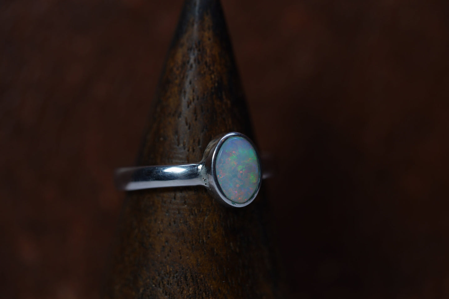 Australian Opal Ring Size 8