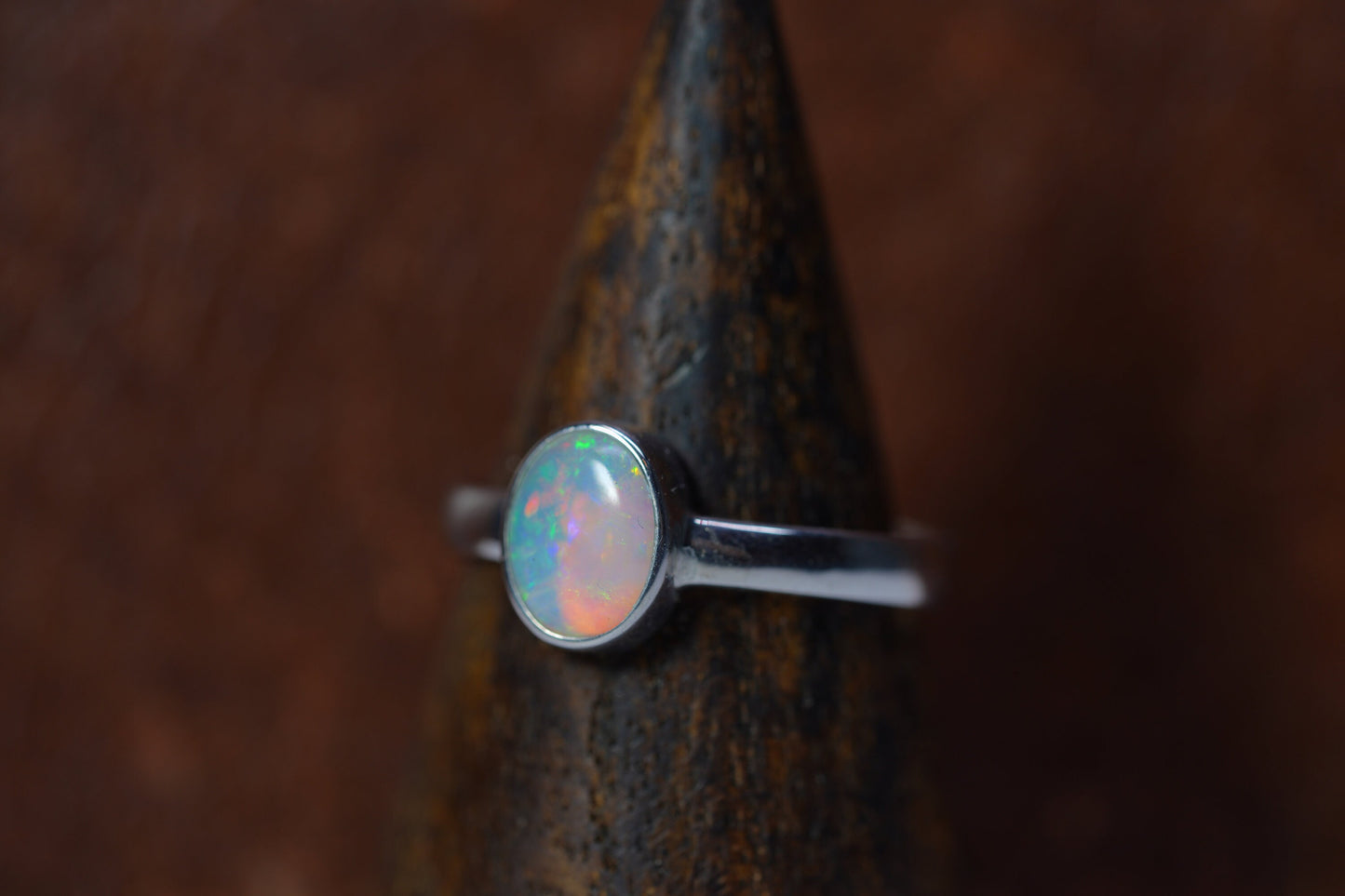 Australian Opal Ring Size 8