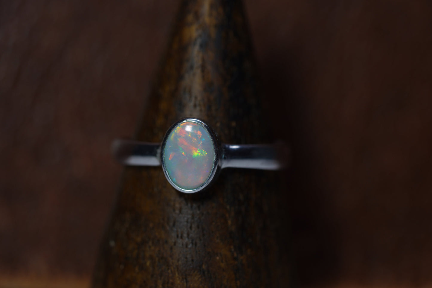 Australian Opal Ring Size 8