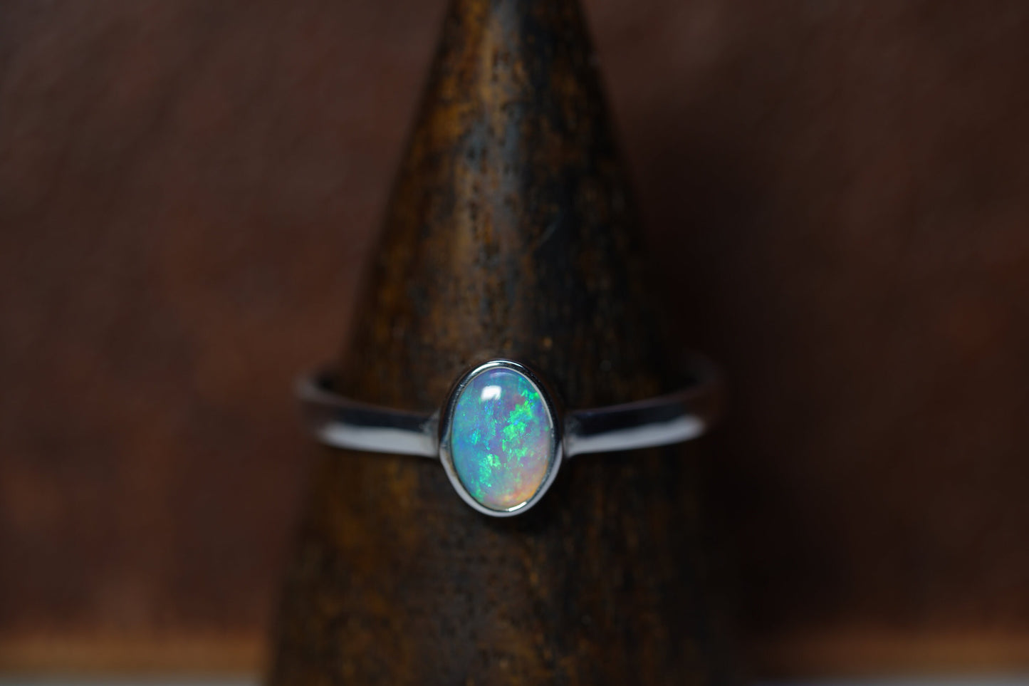 Australian Opal Ring Size 9