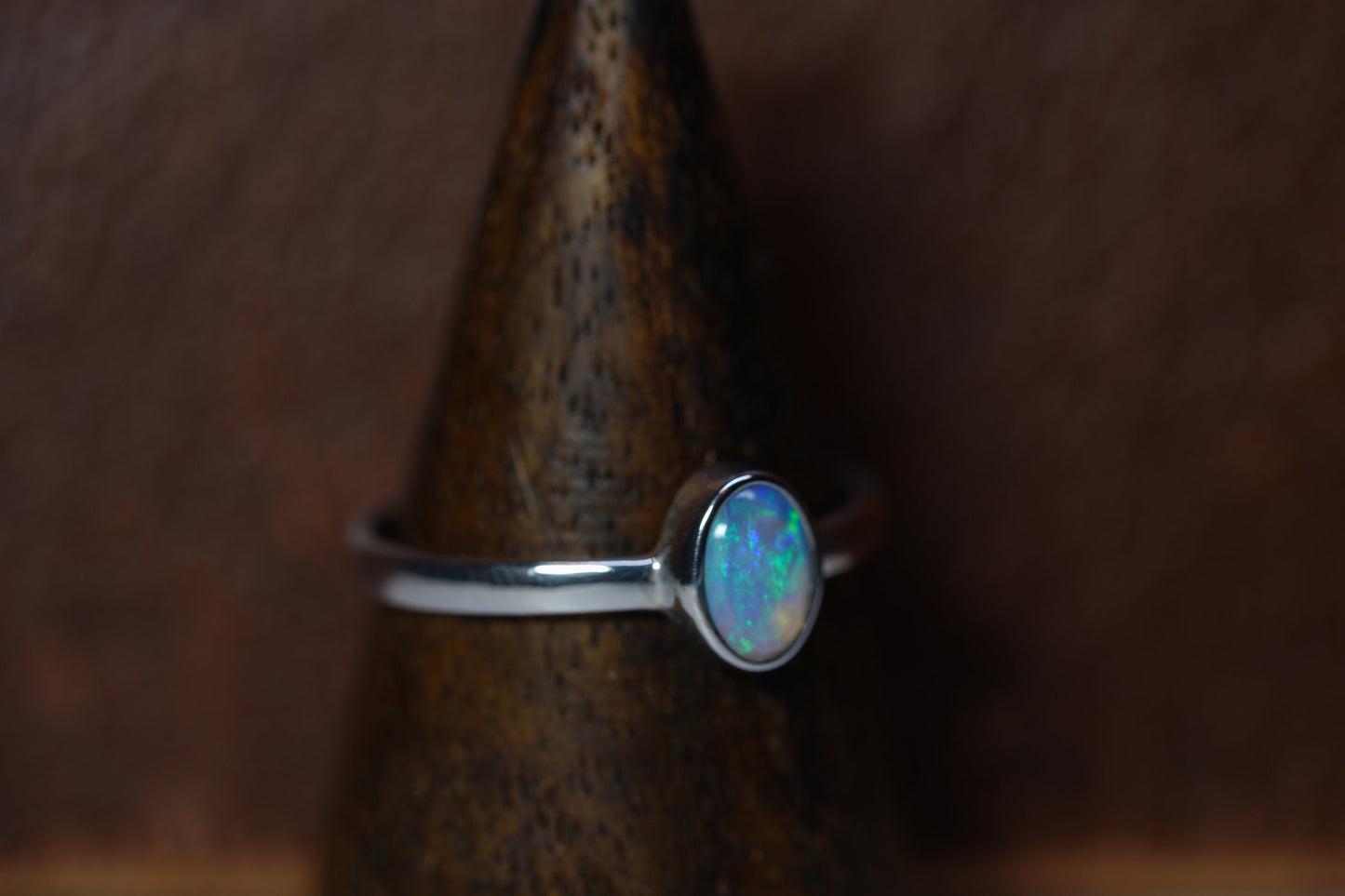 Australian Opal Ring Size 9