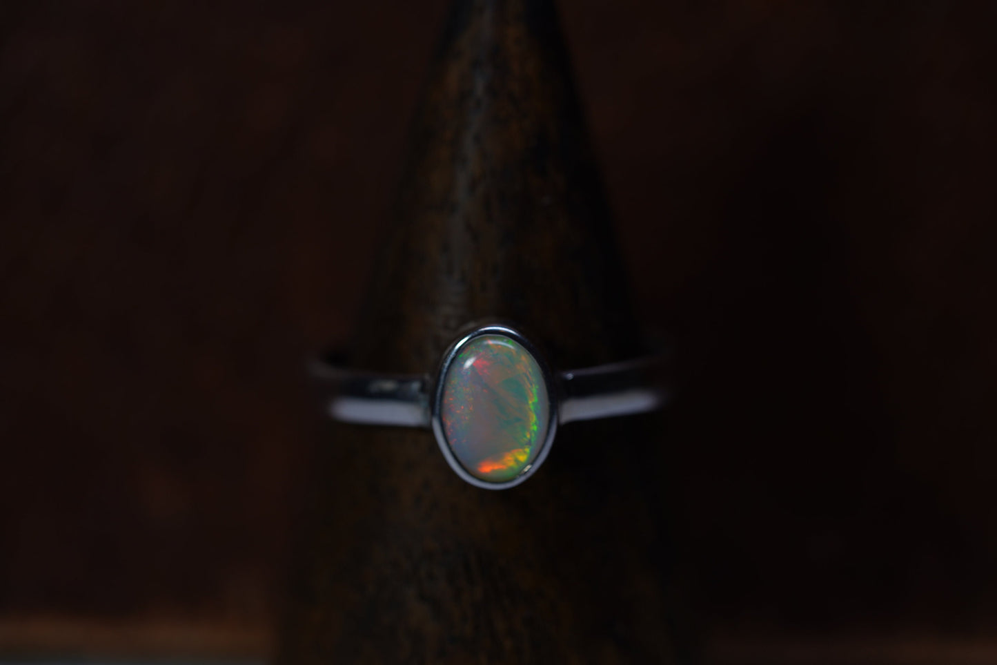 Australian Opal Ring Size 9