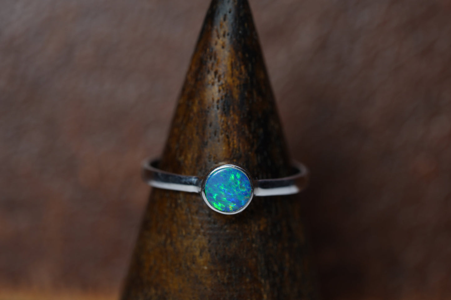 Australian Opal Ring Size 6