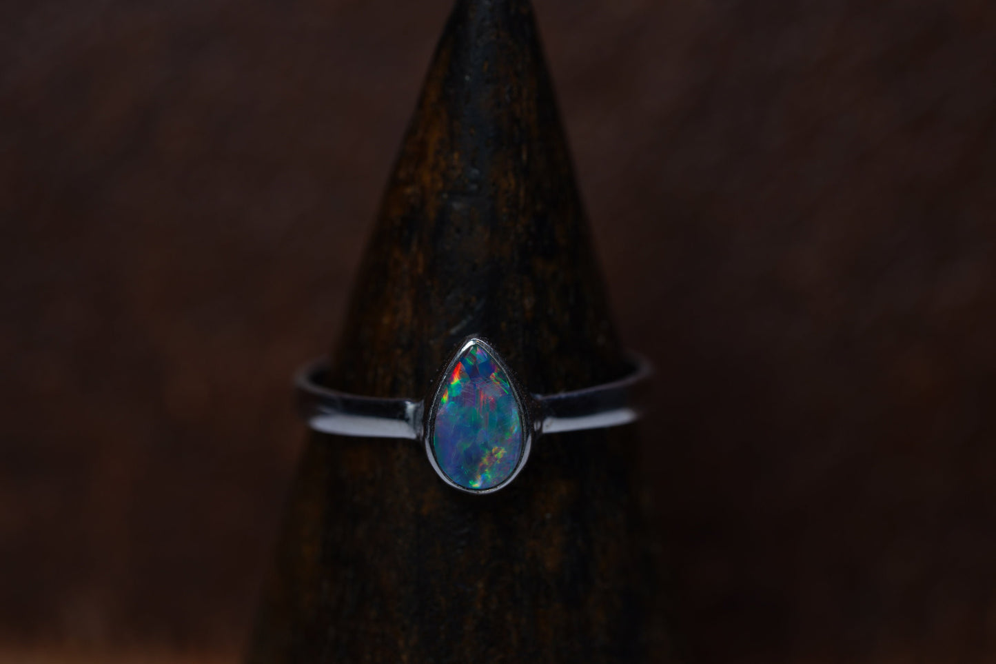 Australian Opal Ring Size 6
