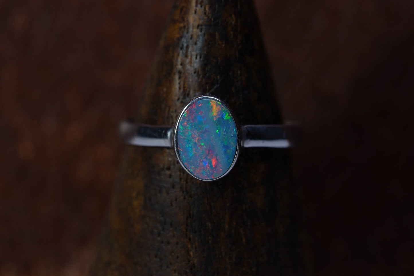 Australian Opal Ring Size 7