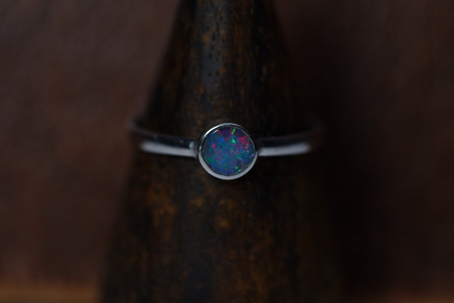 Australian Opal Ring Size 7