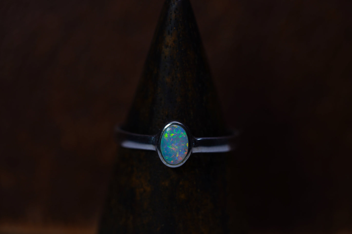 Australian Opal Ring Size 7