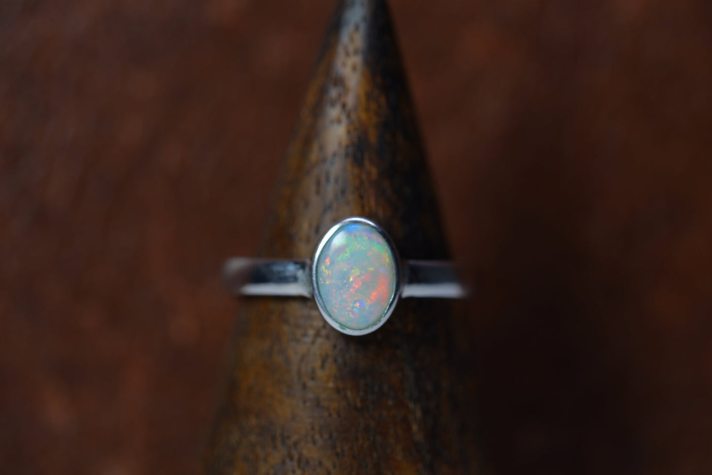 Australian Opal Ring Size 8