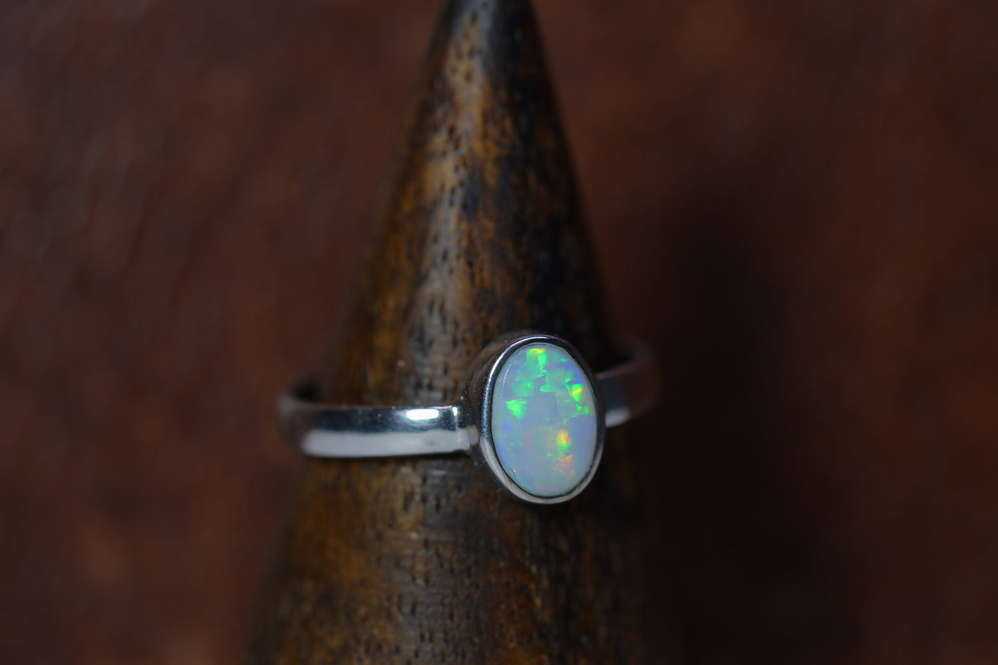Australian Opal Ring Size 8
