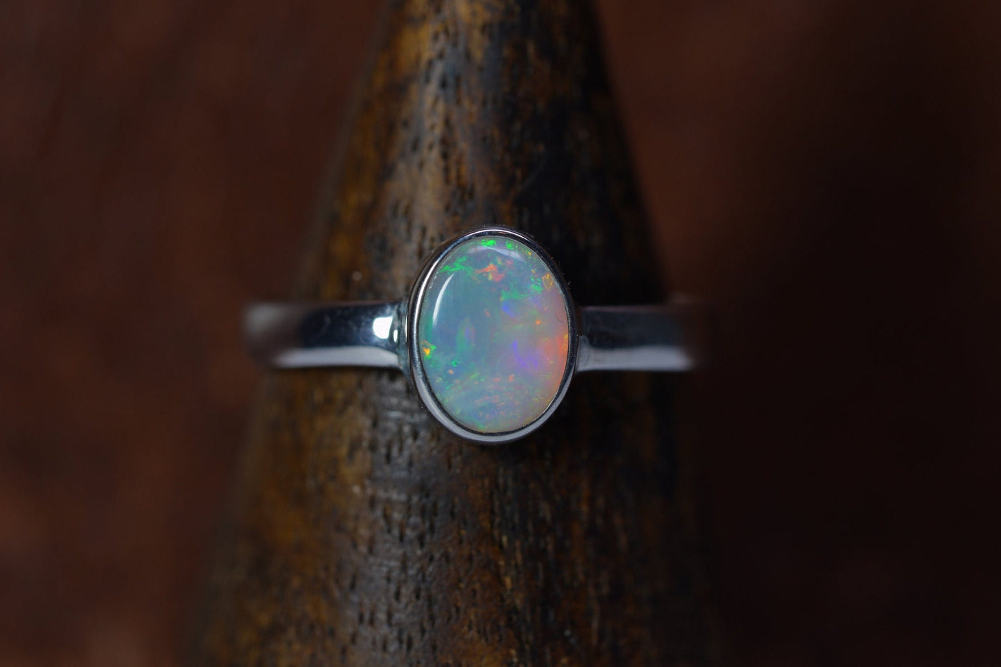 Australian Opal Ring Size 8