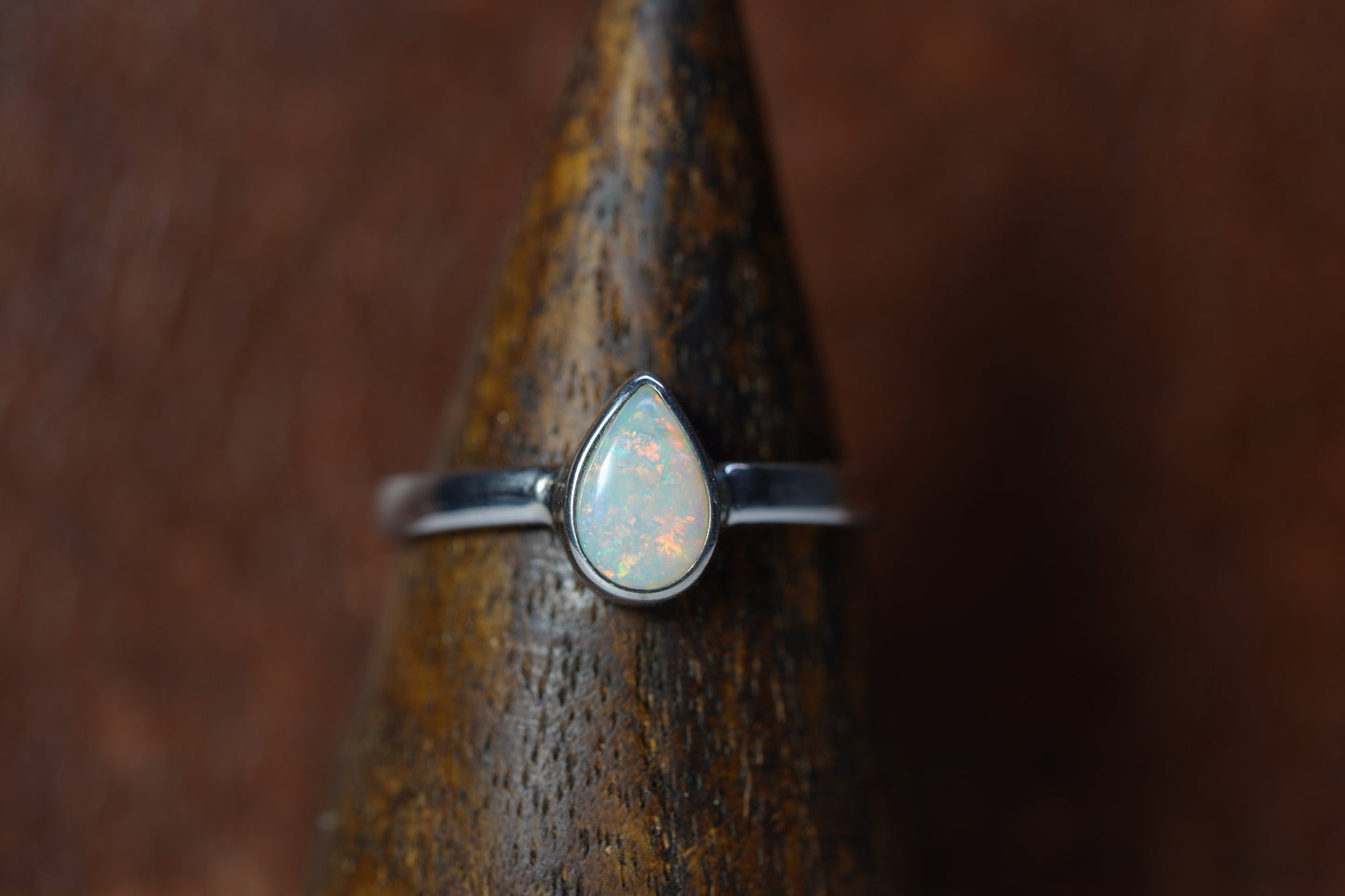 Australian Opal Ring Size 8