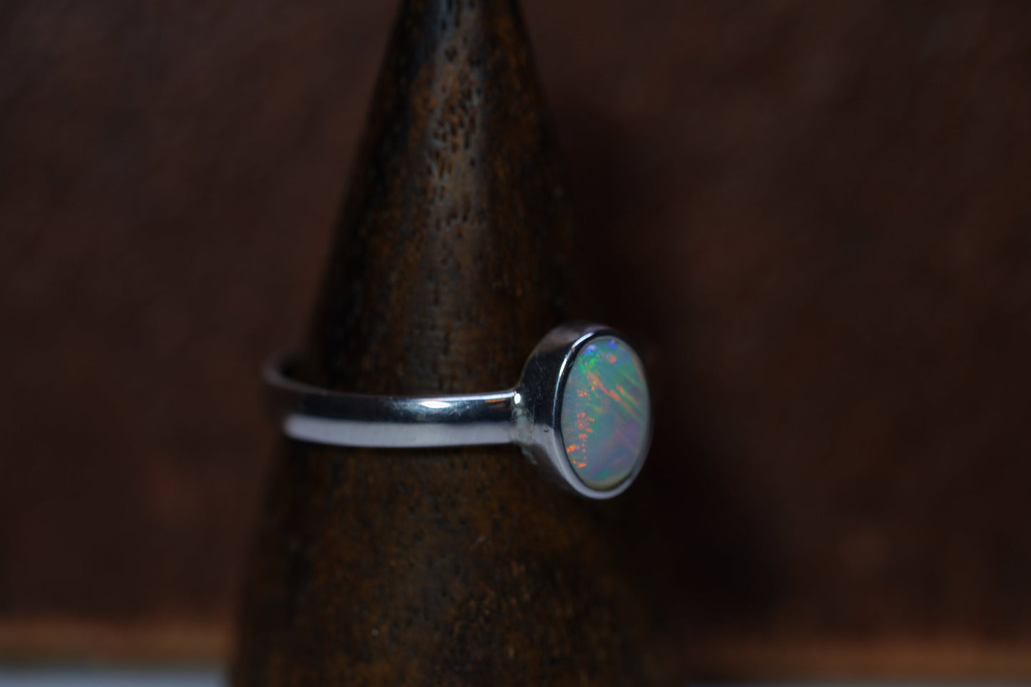 Australian Opal Ring Size 9