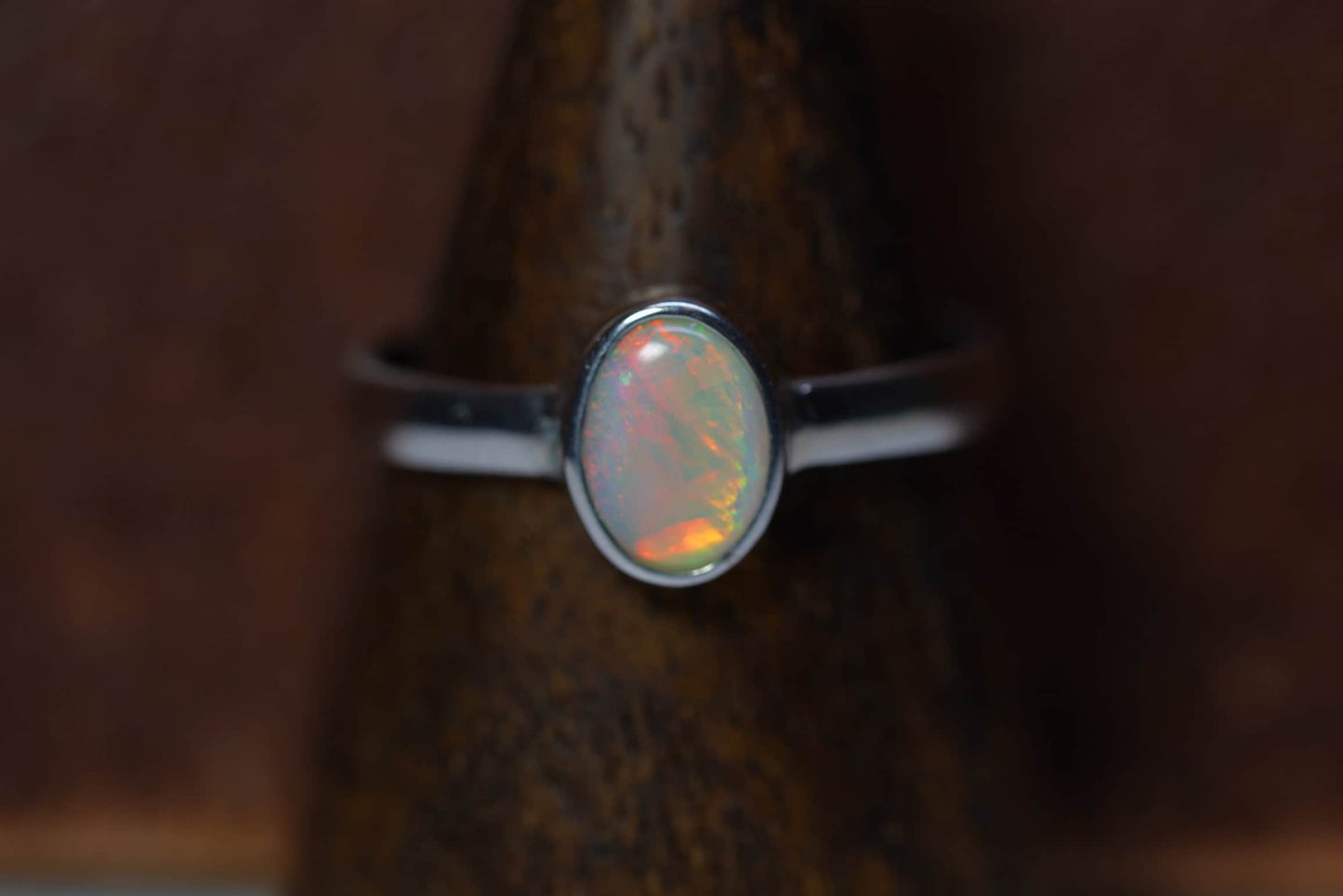 Australian Opal Ring Size 9