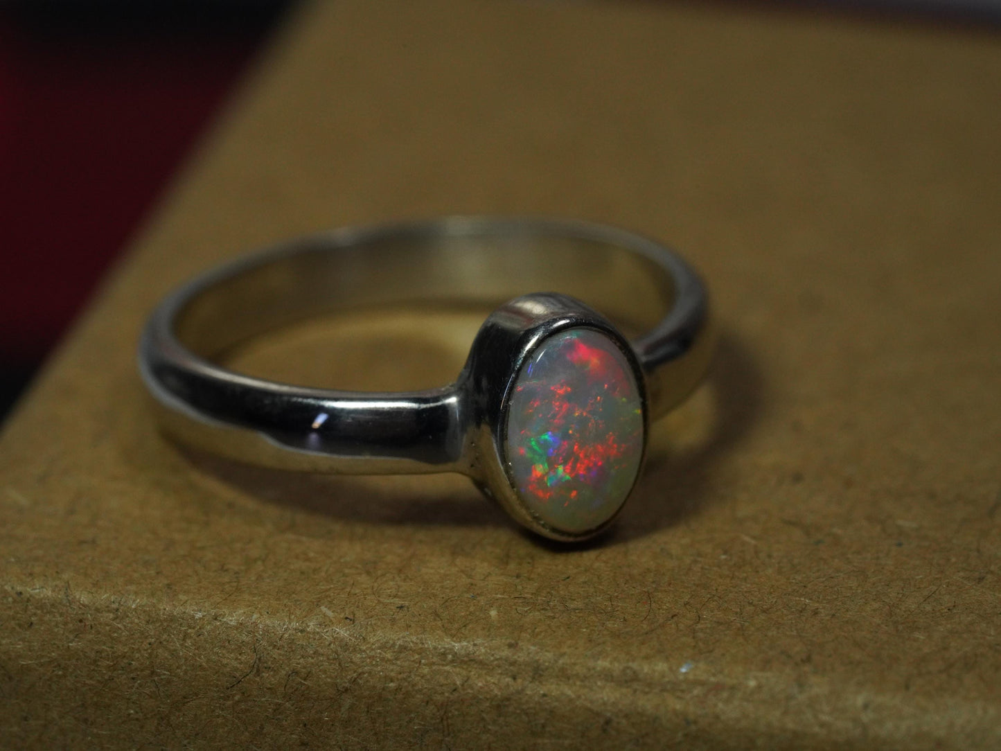 Australian Opal Ring Size 6