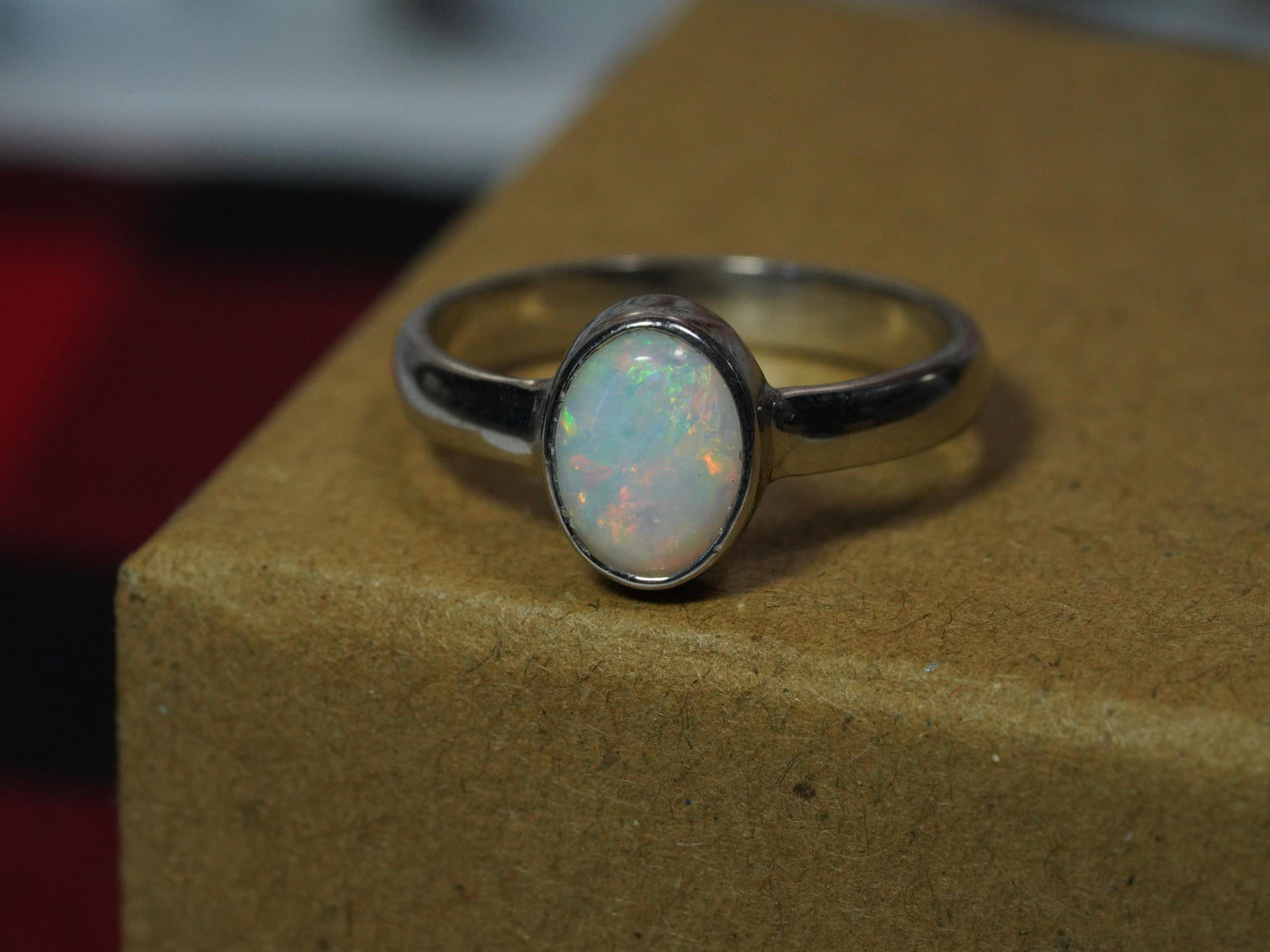 Australian Opal Ring Size 6