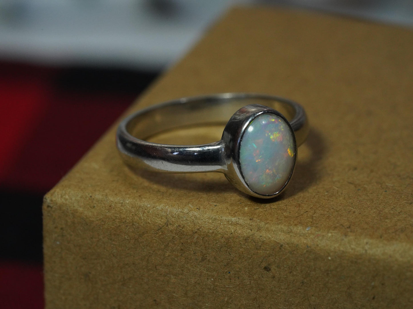 Australian Opal Ring Size 6