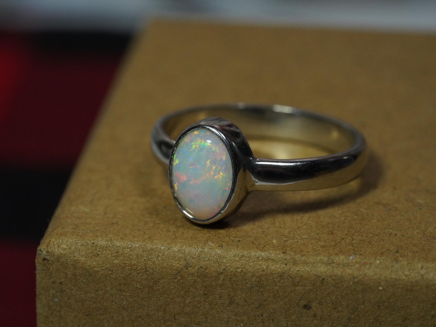 Australian Opal Ring Size 6