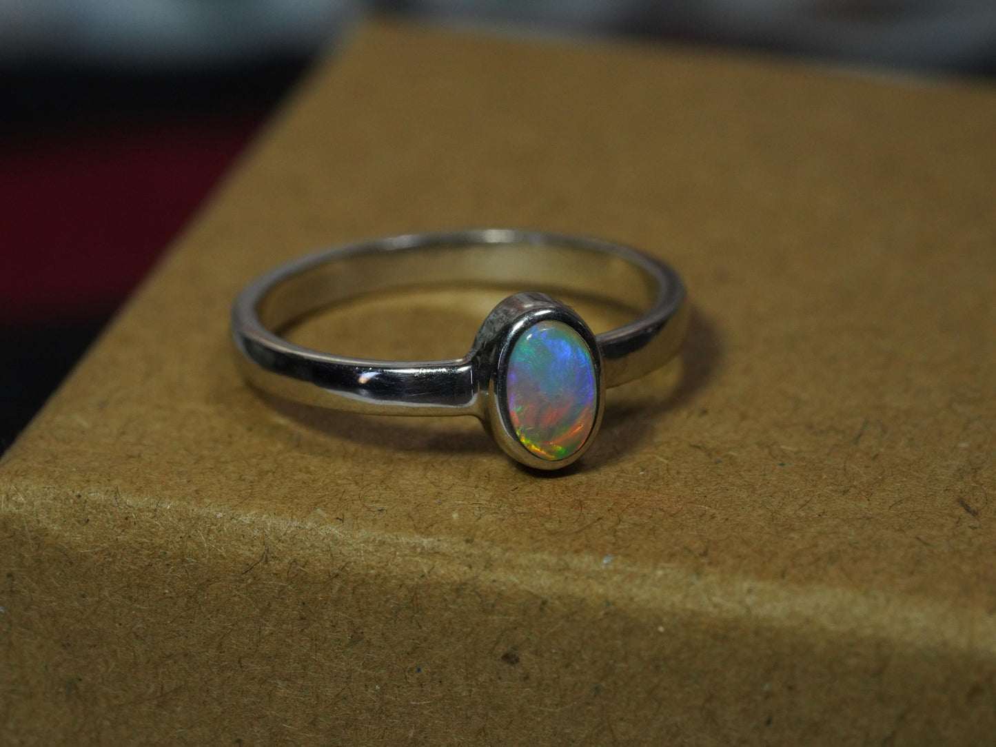 Australian Opal Ring Size 6