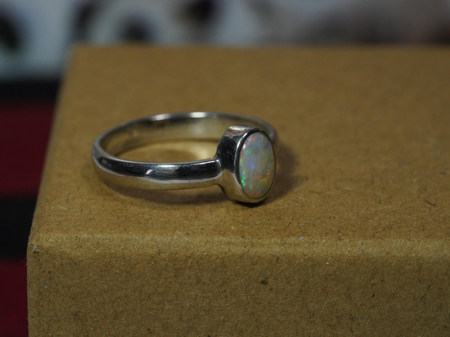 Australian Opal Ring Size 6