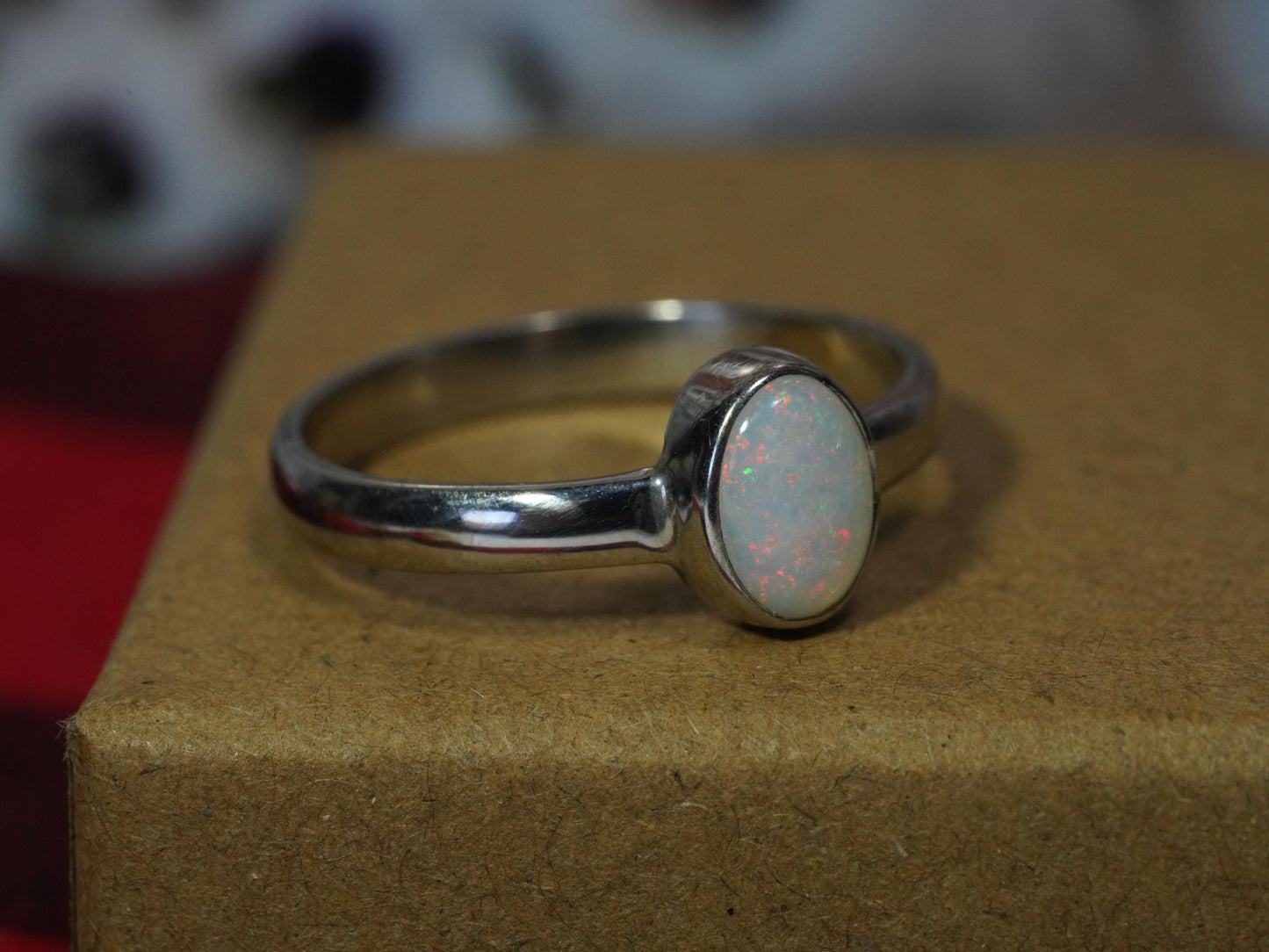 Australian Opal Ring Size 9