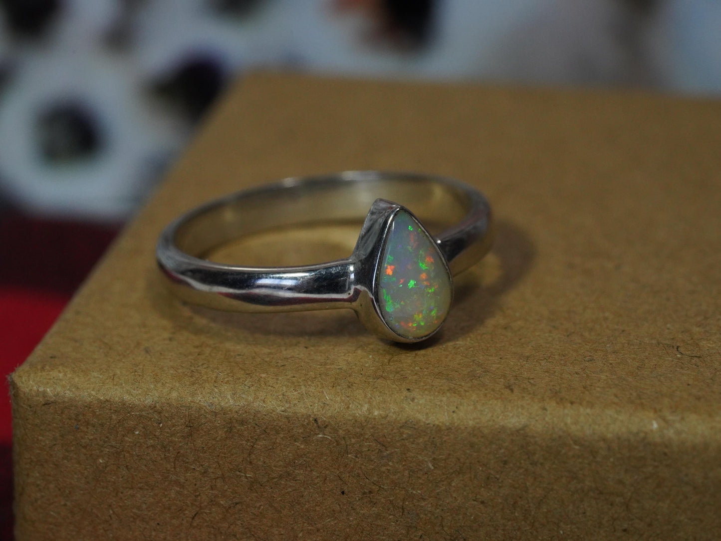 Australian Opal Ring Size 8