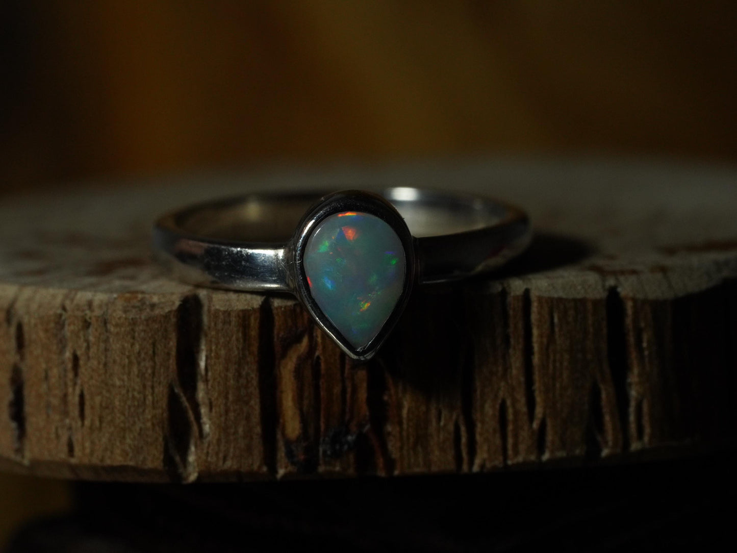 Australian Opal Ring Size 5