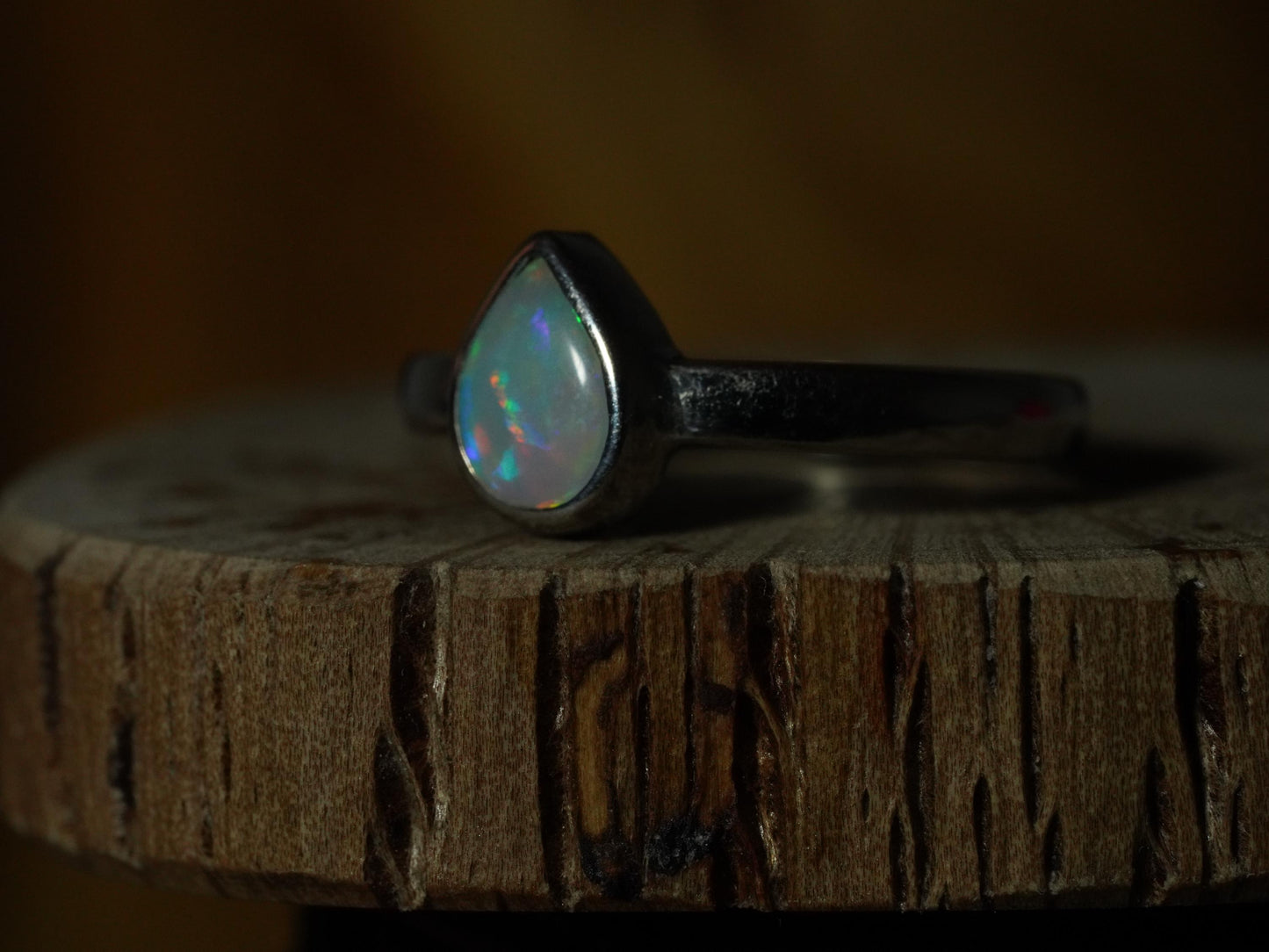 Australian Opal Ring Size 5