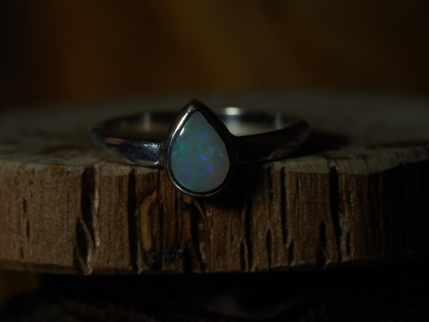 Australian Opal Ring Size 5