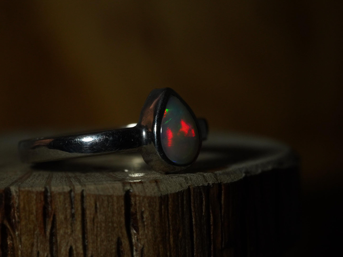 Australian Opal Ring Size 5