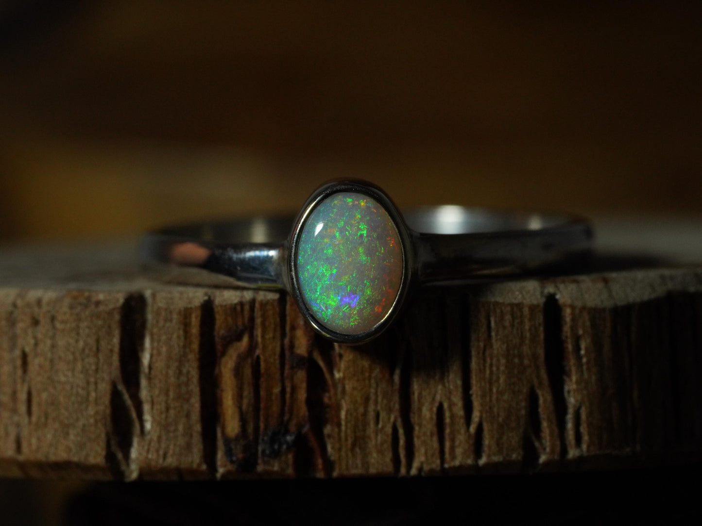 Australian Opal Ring Size 10