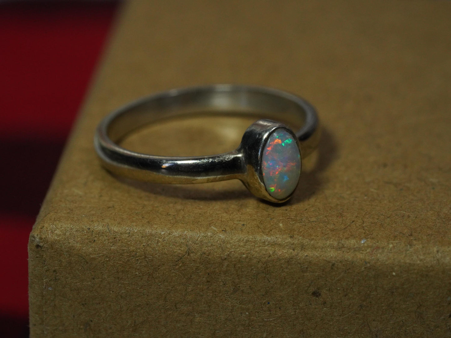 Australian Opal Ring Size 6