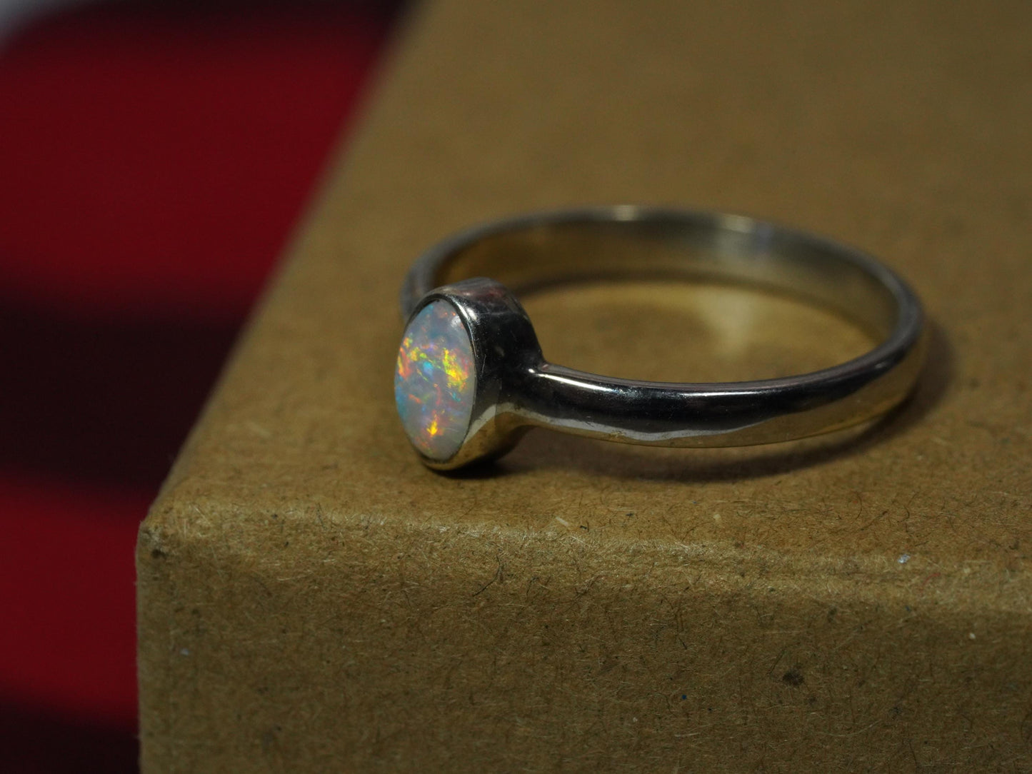 Australian Opal Ring Size 6