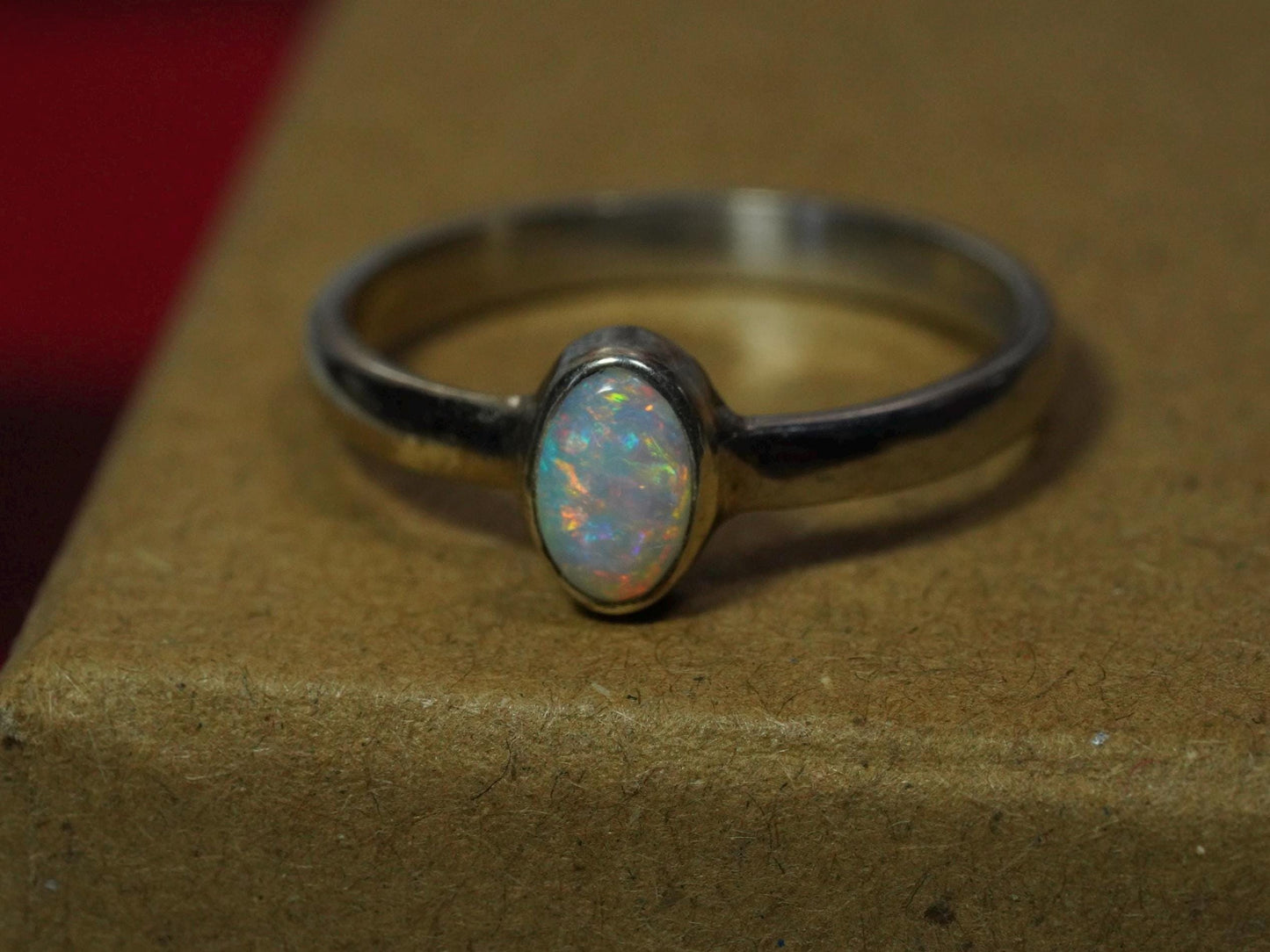 Australian Opal Ring Size 6