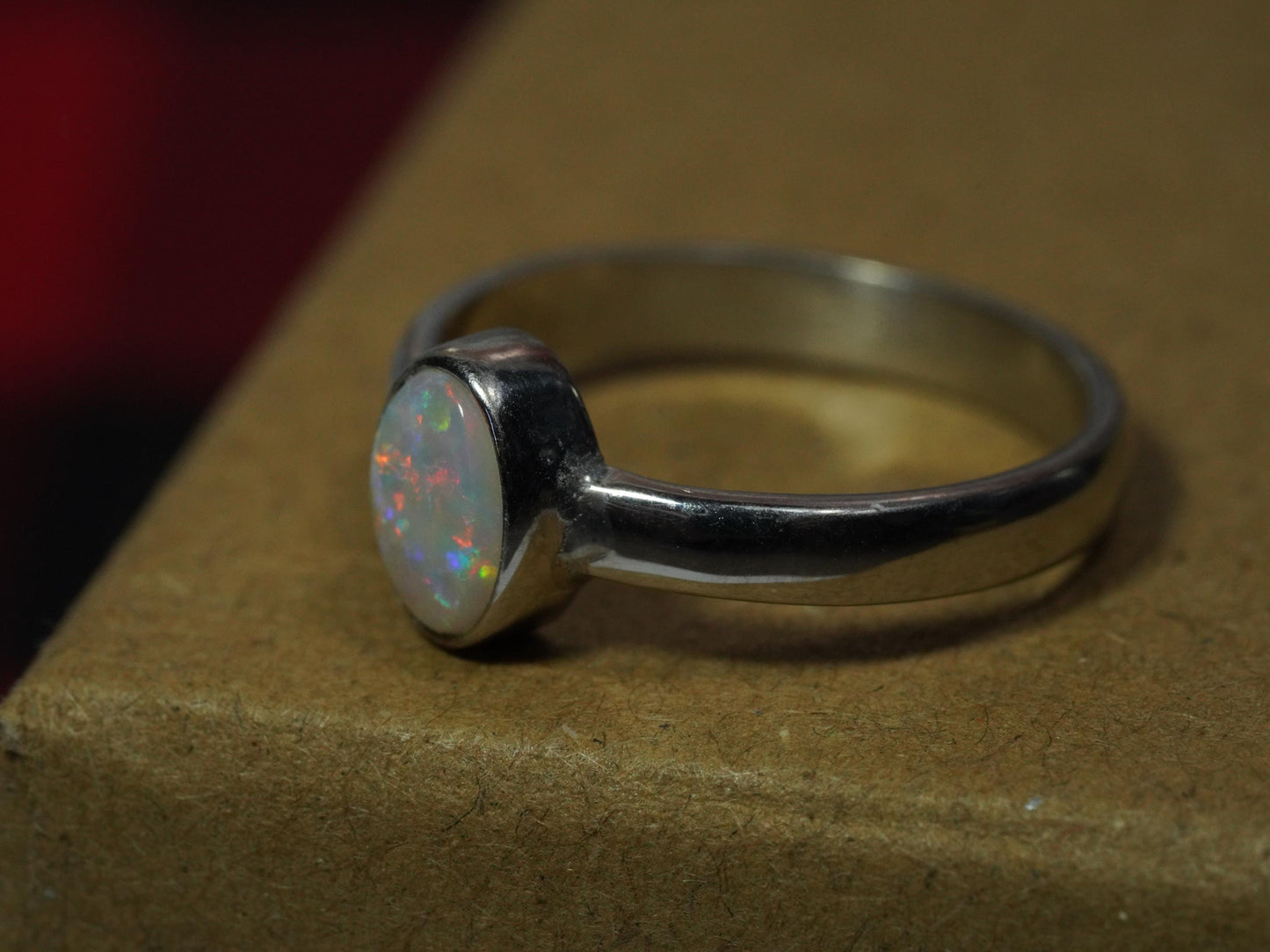 Australian Opal Ring Size 6