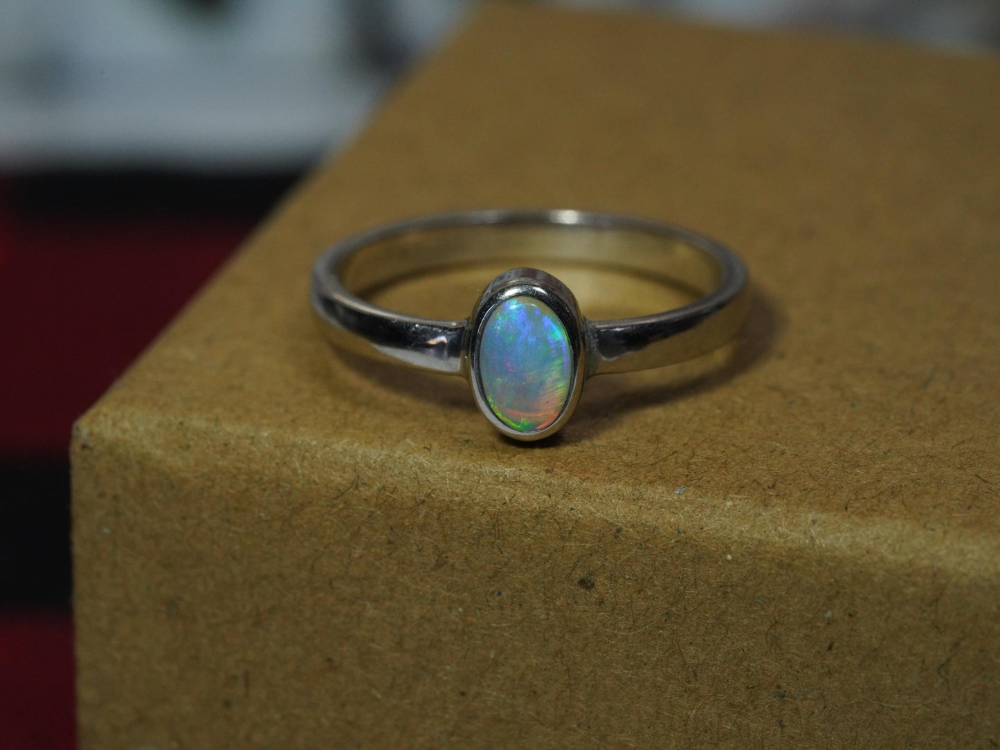 Australian Opal Ring Size 6