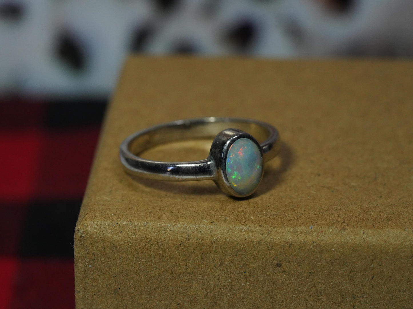 Australian Opal Ring Size 6